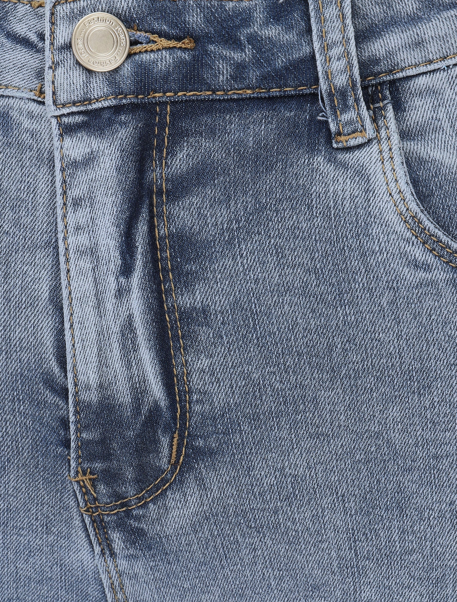 Jean push up coupe skinny - Bleu - 3