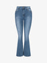 Jean push up coupe bootcut - Bleu - 4