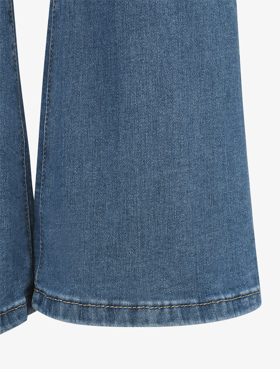 Jean push up coupe bootcut - Bleu - 3