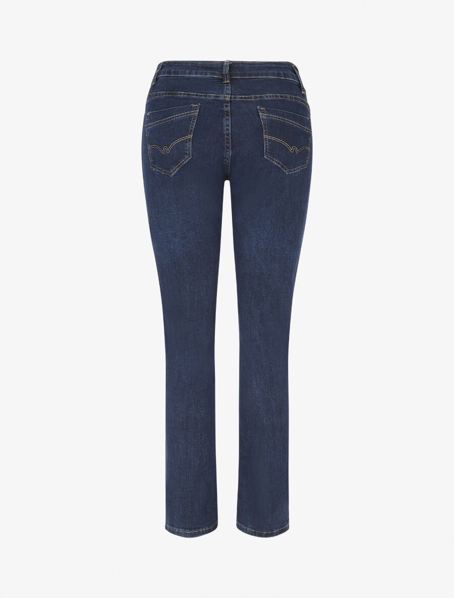 Jean classique coupe droite - Bleu - 2