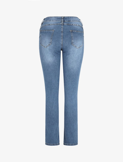 Jean slim taille standard - Bleu - 2