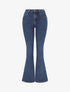 Jean standard coupe flare - Bleu - 1