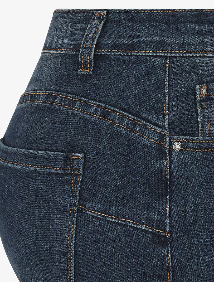 Jean standard push up coupe droite - Bleu - 3