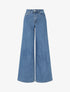 Jean wide leg coupe droite - Bleu - 4