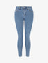 Jean push up coupe skinny - Bleu - 1