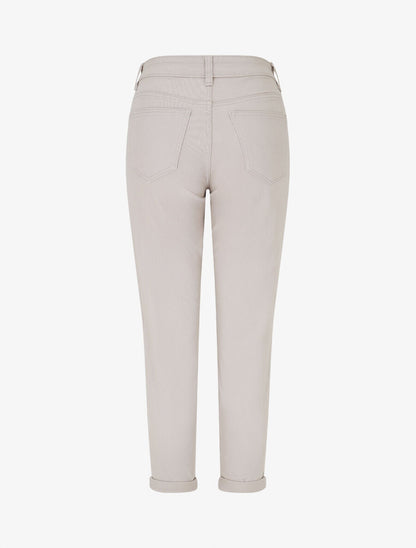 Jean mom taille haute - Gris clair - 2