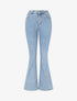Jean push up coupe flare - Bleu clair - 4