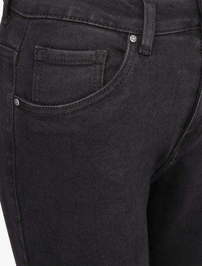 Jean mom taille standard - Noir - 3