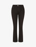 Jean droit grande taille effet push up - Noir - 1