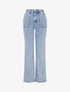 Jean à 4 poches coupe droite - Bleu - 1