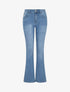 Jean push up standard coupe flare - Bleu - 1