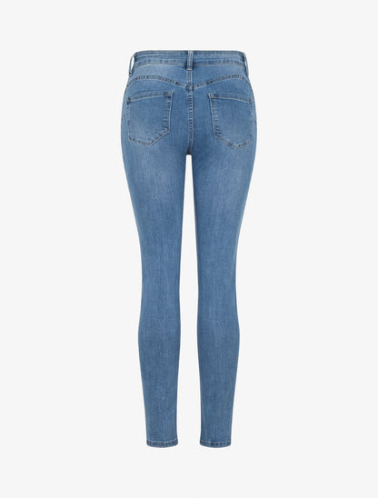 Jean push up coupe slim - Bleu - 2