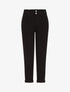 Jean mom taille haute froncée - Noir - 1