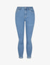 Jean slim à taille standard - Bleu denim - 4