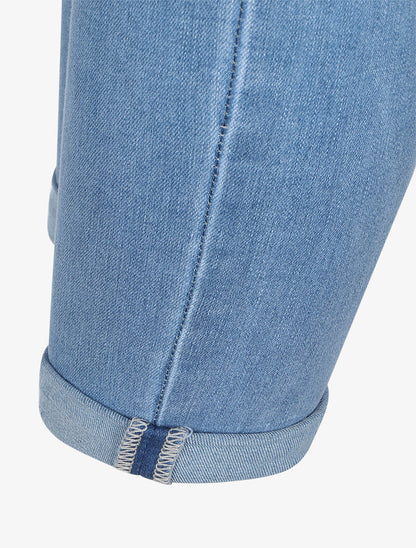 Jean slim à taille standard - Bleu denim - 3