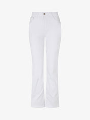 Jean droit basique taille haute - Blanc - 1