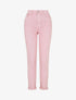Jean à revers coupe droite - Rose - 1