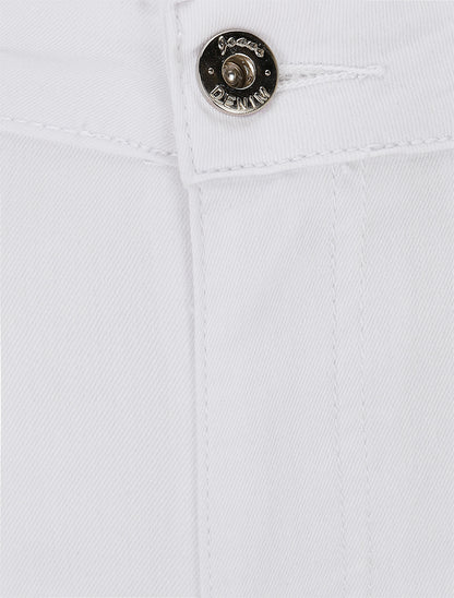 Jean uni coupe bootcut - Blanc - 3