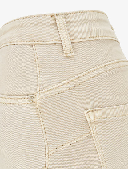 Jean push up coupe skinny - Beige - 3