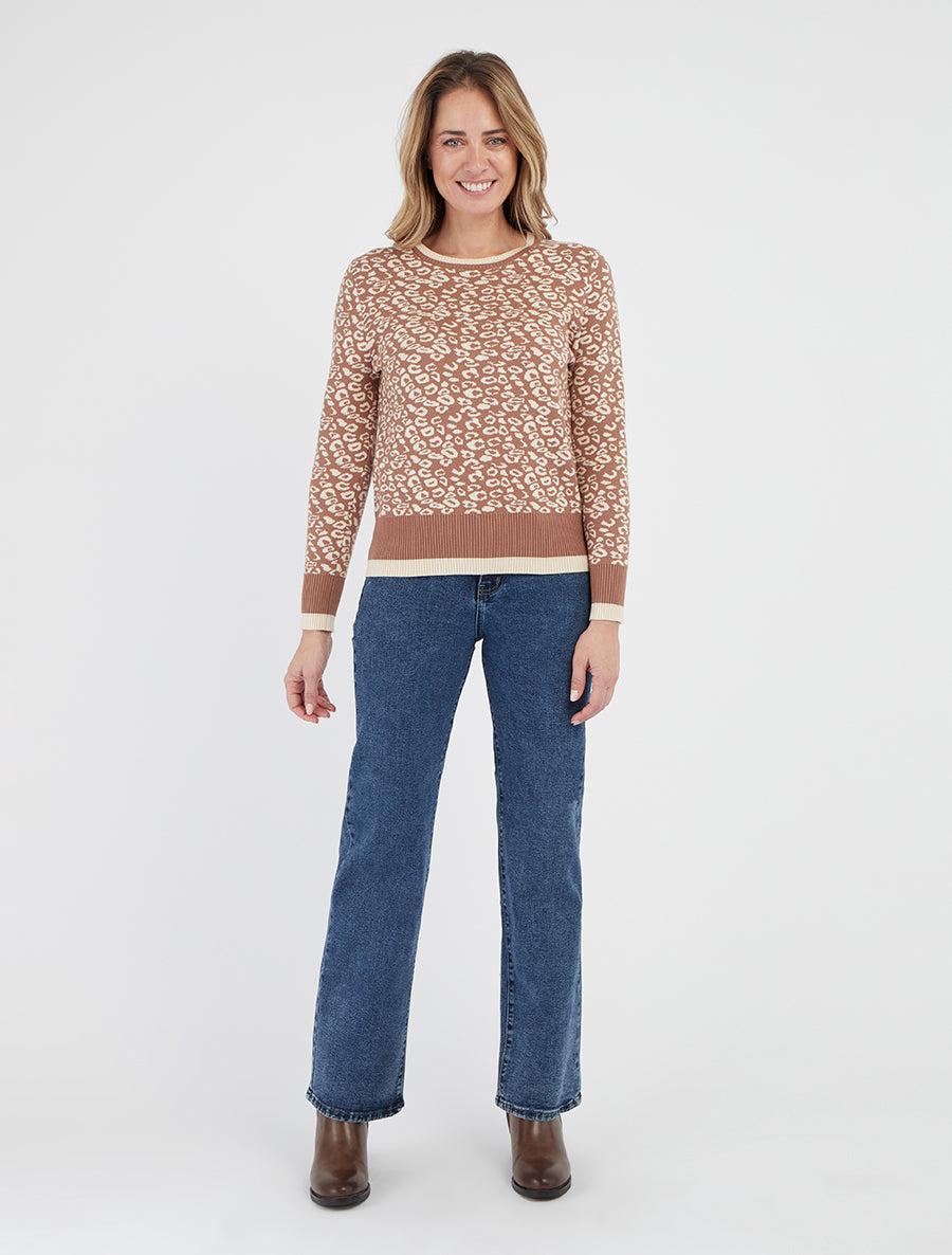 Vaqueros de talle alto desteñidos. - Azul bruto