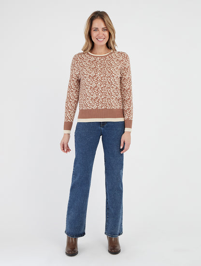 Vaqueros de talle alto desteñidos. - Azul bruto