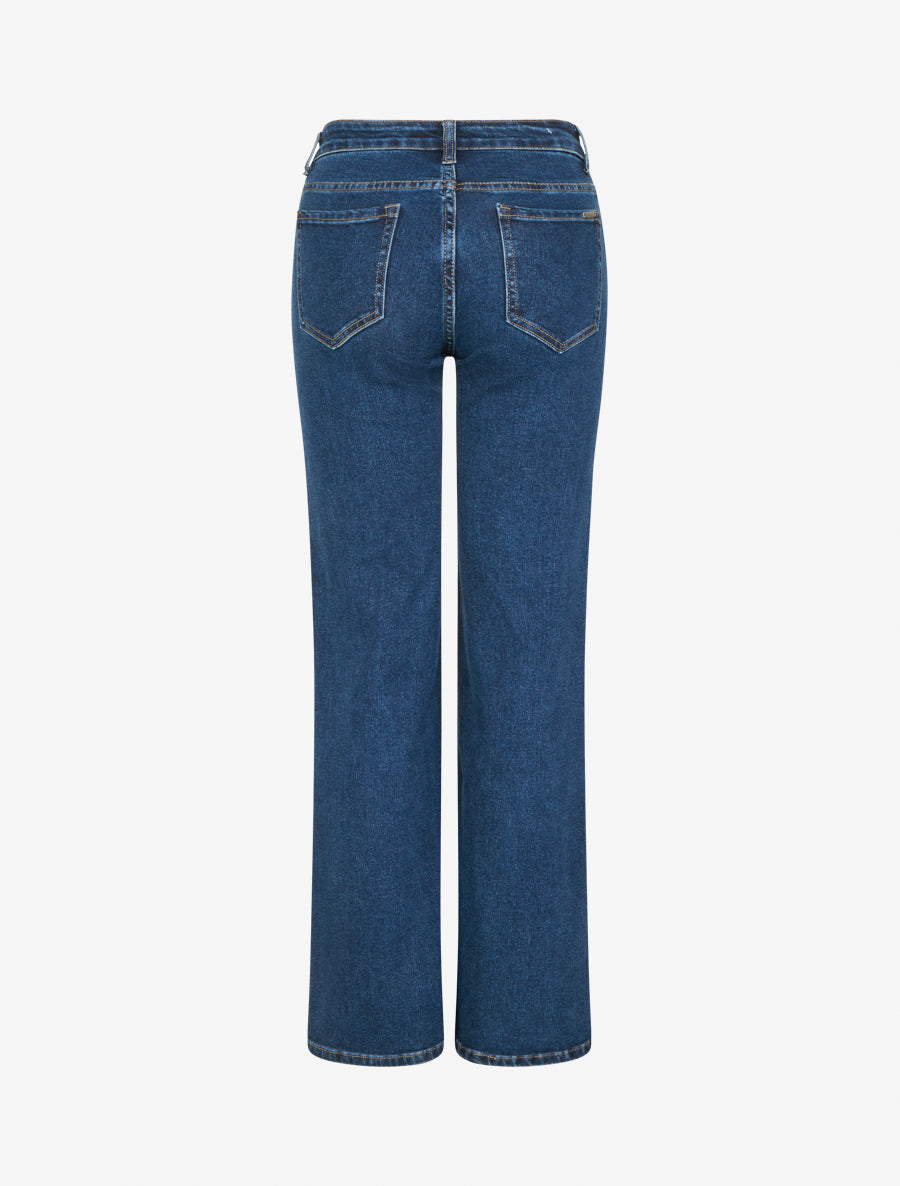 Jean wide leg casual - Denim - 2