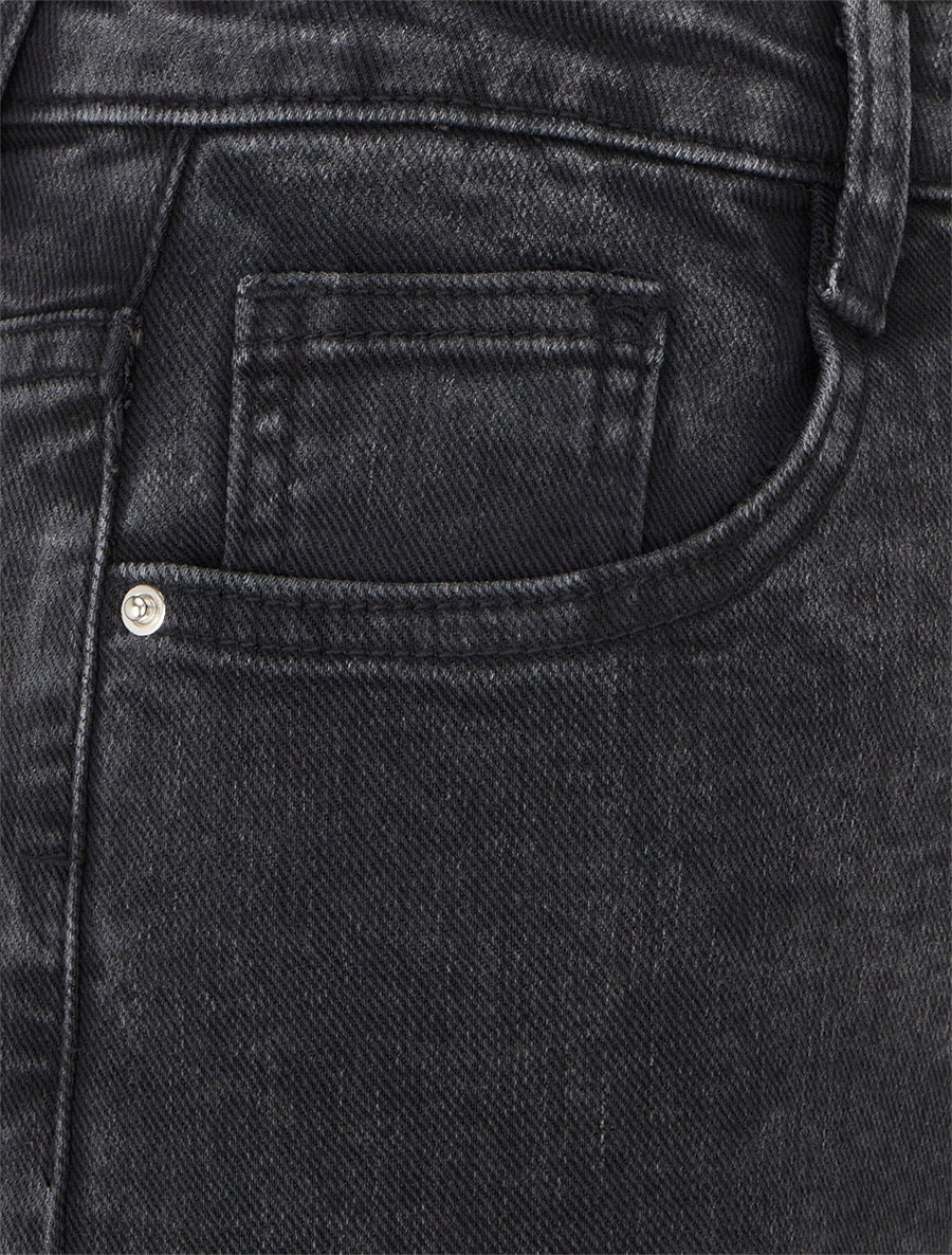 Jean classique coupe droite - Gris foncé - 3
