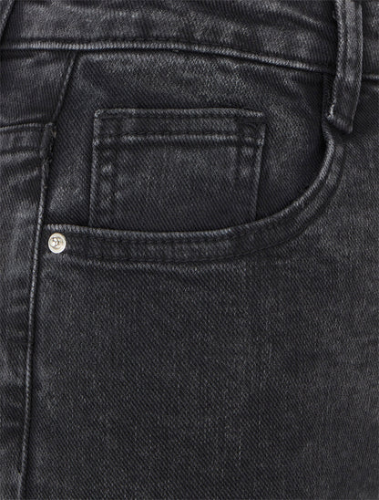 Jean classique coupe droite - Gris foncé - 3