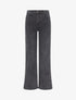 Jean wide leg coupe droite - Gris - 1