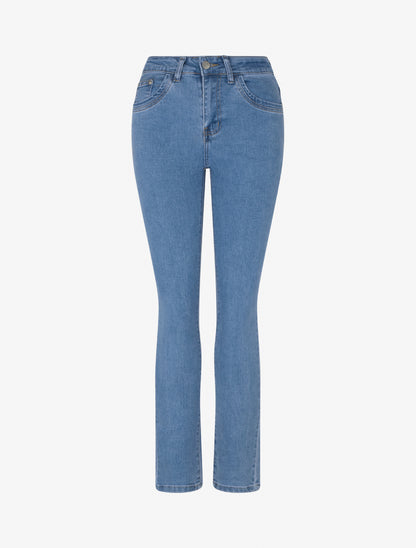 Jean standard coupe slim - Bleu - 1