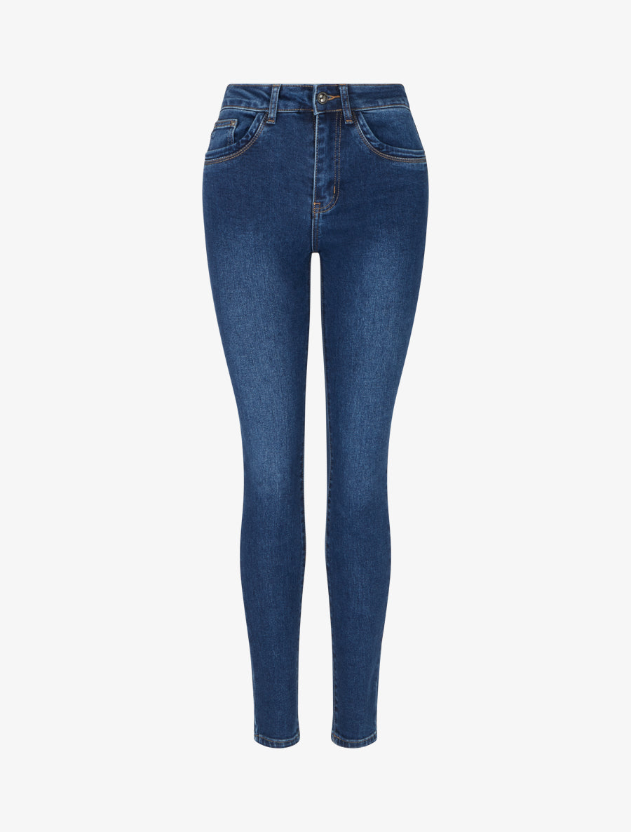 Jean standard coupe skinny - Bleu - 1