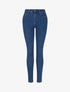 Jean push up coupe skinny - Bleu - 1