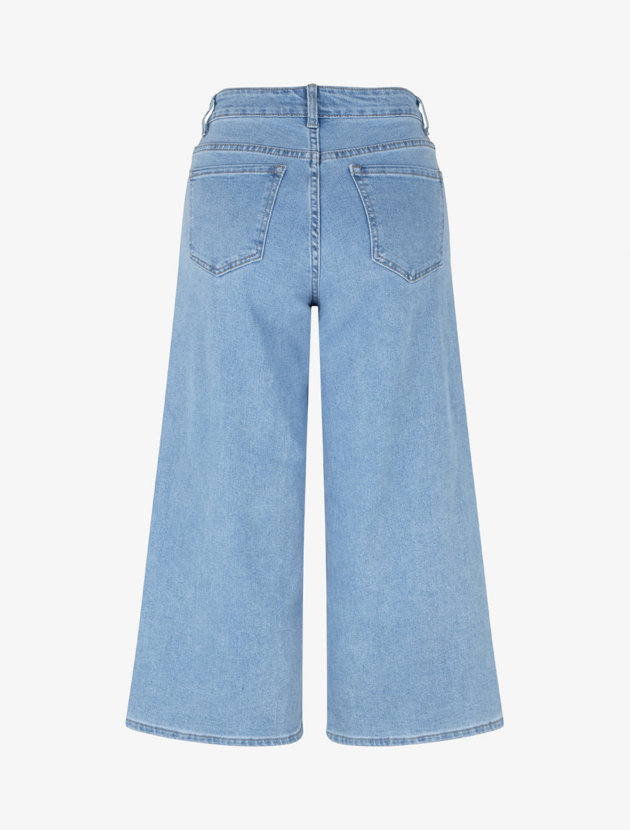 Bermuda ample taille standard - Bleu - 2