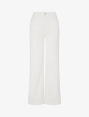 Jean coupe droite à 4 poches - Écru - 1