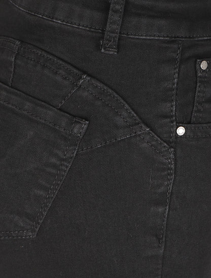 Jean skinny uni - Noir - 3