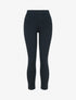 Jean slim uni à taille haute - Bleu nuit - 1