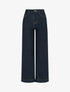 Jean droit taille haute - Bleu brut - 1