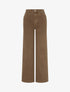 Jean uni wide leg - Camel - 1