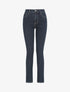 Jean slim à poches arrières à détail strass - Brut - 1