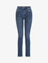 Jean taille standard délavé coupe droite - Bleu - 4