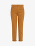 Mom jean 7/8 taille haute - Moutarde - 1