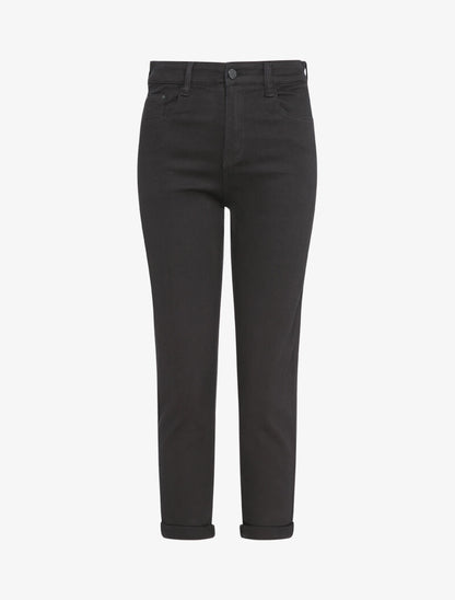 Mom jean 7/8 taille haute - Noir - 3