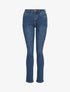 Jean droit légèrement délavé - Bleu denim - 4