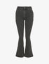 Jean stretch coupe flare - Gris foncé - 1