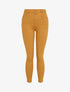 Jean skinny boutonné - Moutarde - 4