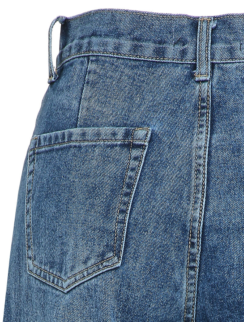 Jean dad taille standard - Bleu denim - 3