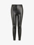Legging ultra skinny en simili - Noir - 4