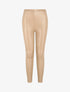 Legging ultra skinny en simili - Taupe - 1