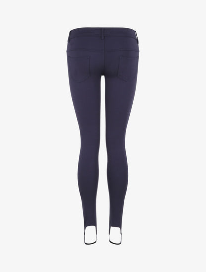 Fuseau style jean stretch - Marine - 2
