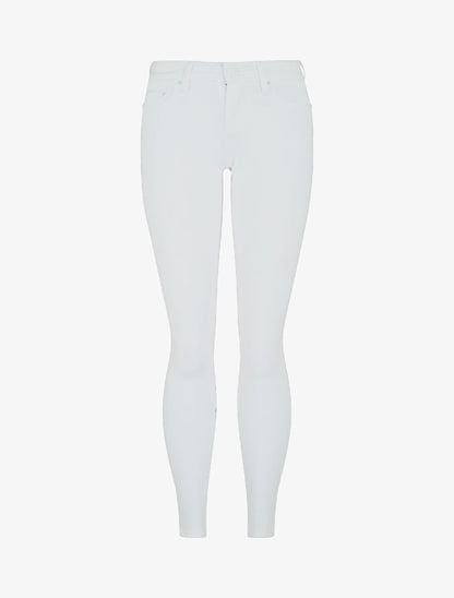 Pantalon ultra skinny à taille basse - Blanc - 4
